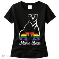 LGBT Mama Bear Pride Mom Rainbow Women's T-Shirt thumb 0