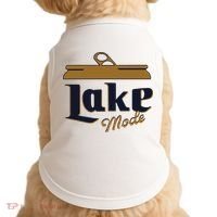 Lake Mode Beer Can Funny Beer Drinking Doggie Tank thumb 0
