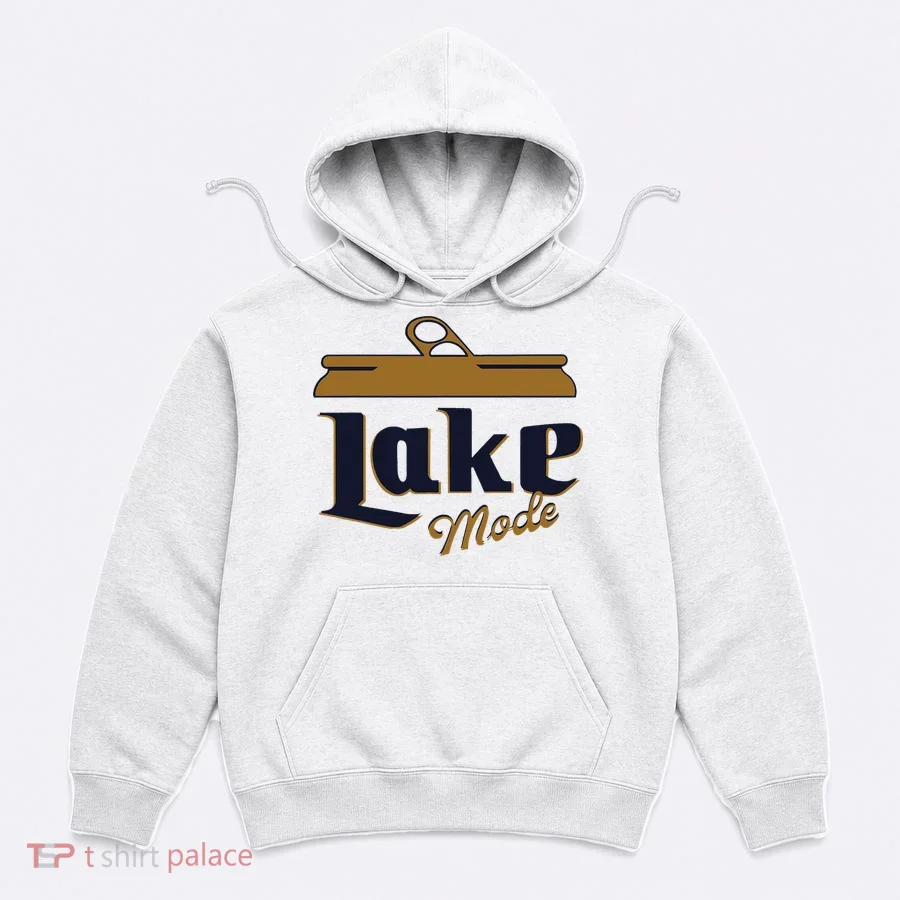 Lake Mode Beer Can Funny Beer Drinking Hoodie