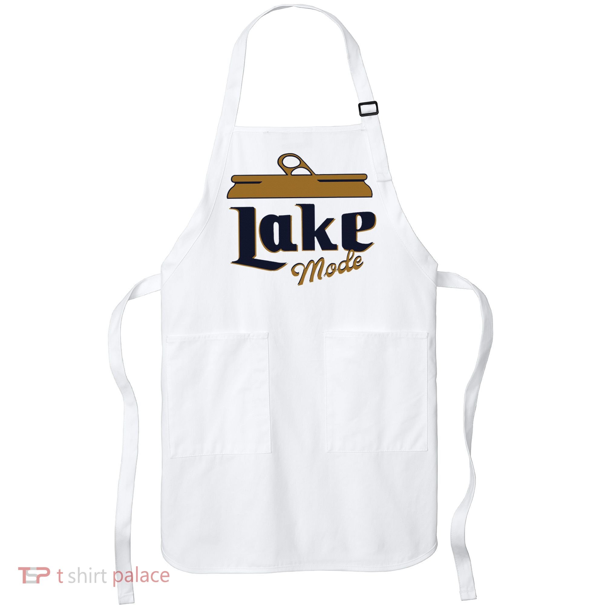 Lake Mode Beer Can Funny Beer Drinking Apron