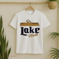 Lake Mode Beer Can Funny Beer Drinking T-Shirt thumb 2