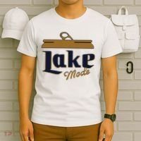 Lake Mode Beer Can Funny Beer Drinking T-Shirt thumb 6