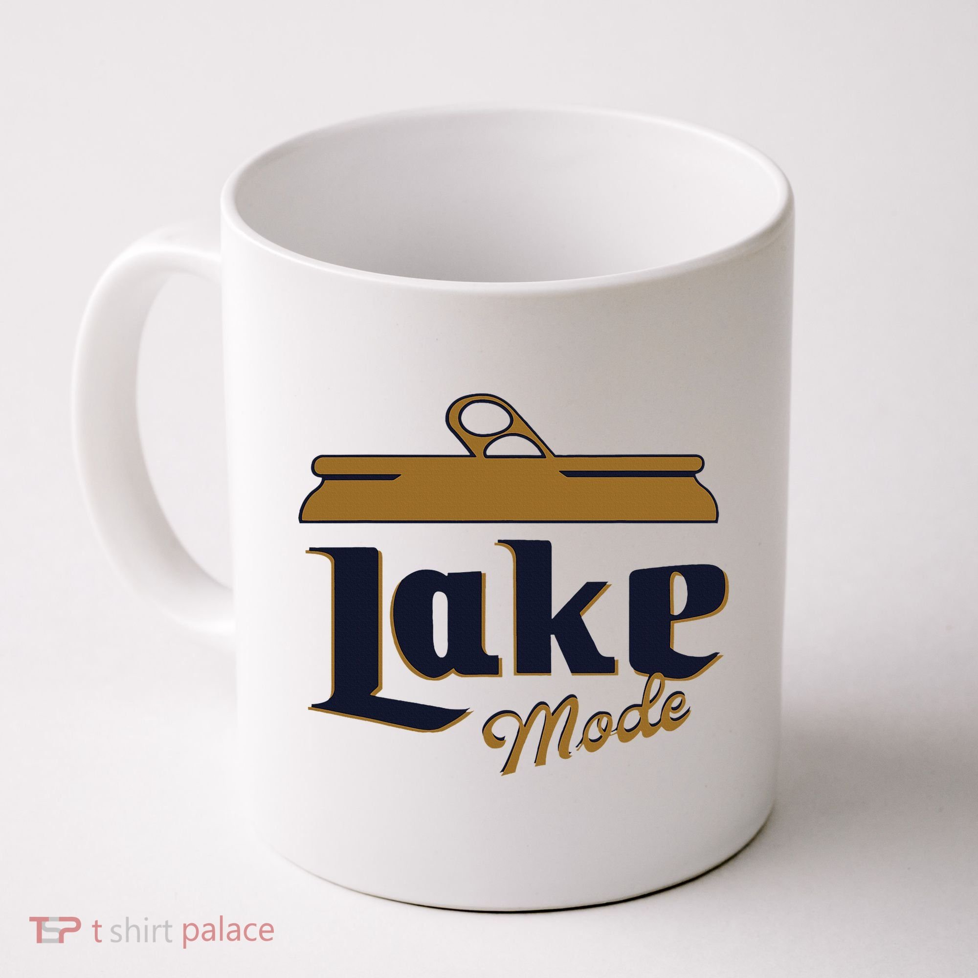 Lake Mode Beer Can Funny Beer Drinking Coffee Mug