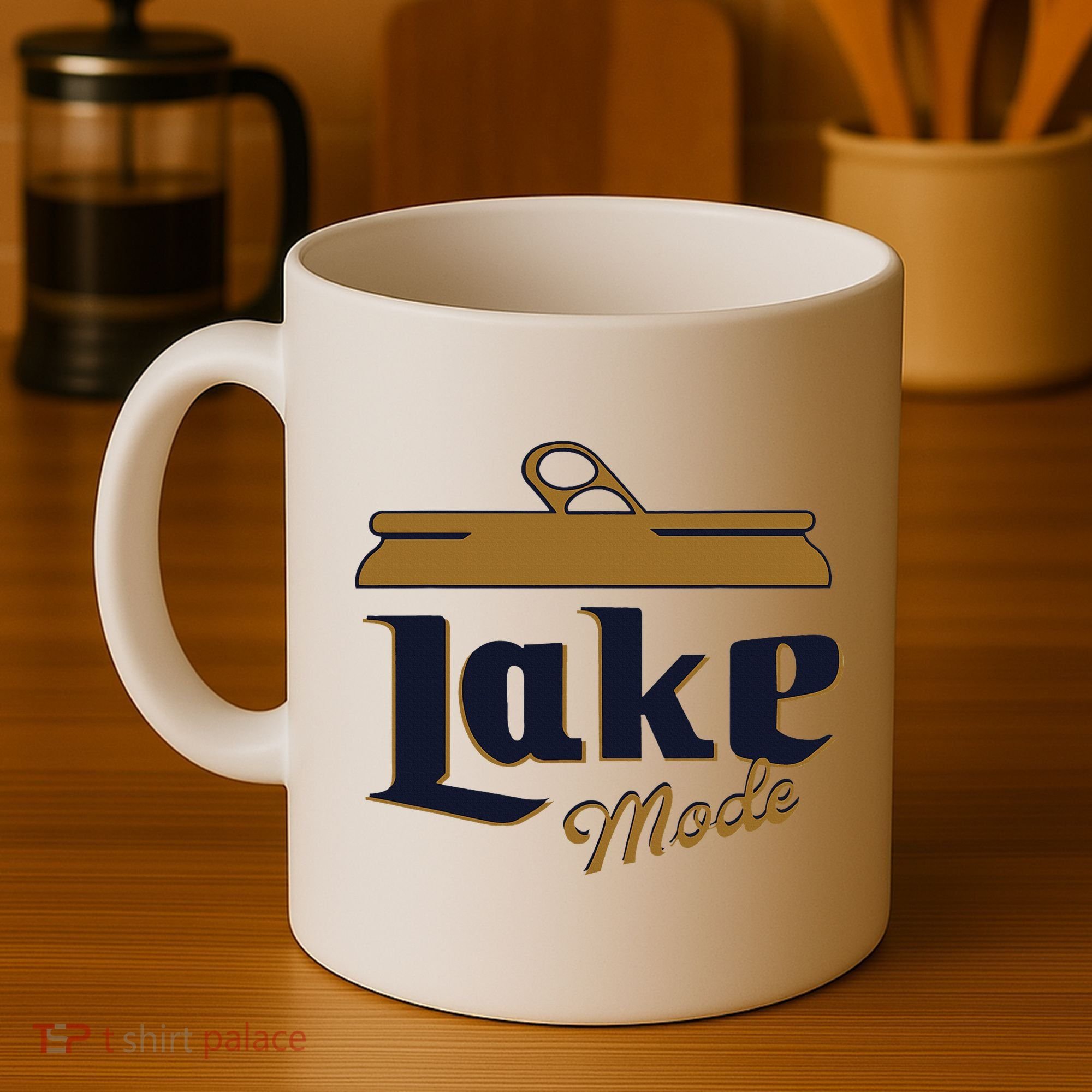 Lake Mode Beer Can Funny Beer Drinking Coffee Mug