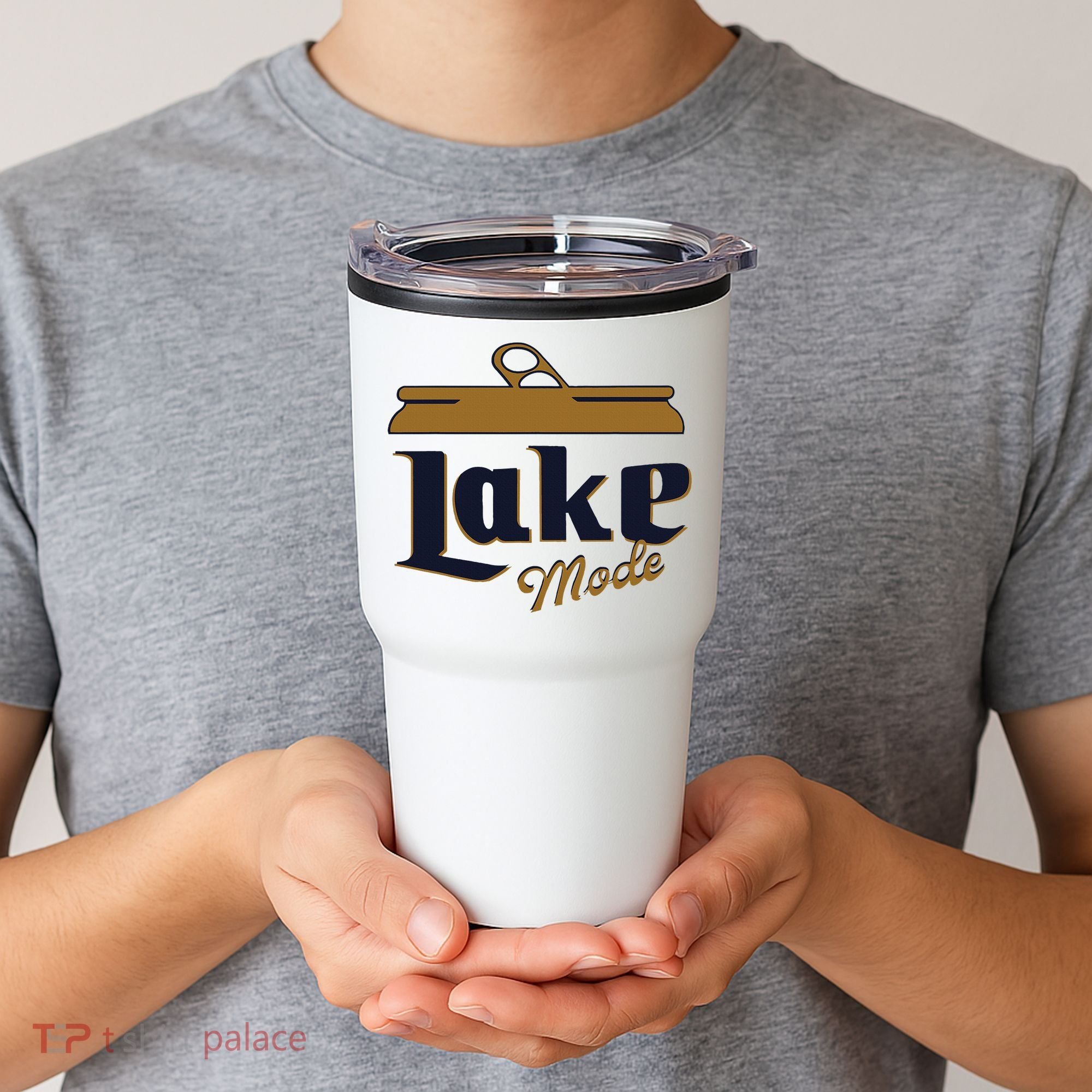 Lake Mode Beer Can Funny Beer Drinking Tumbler