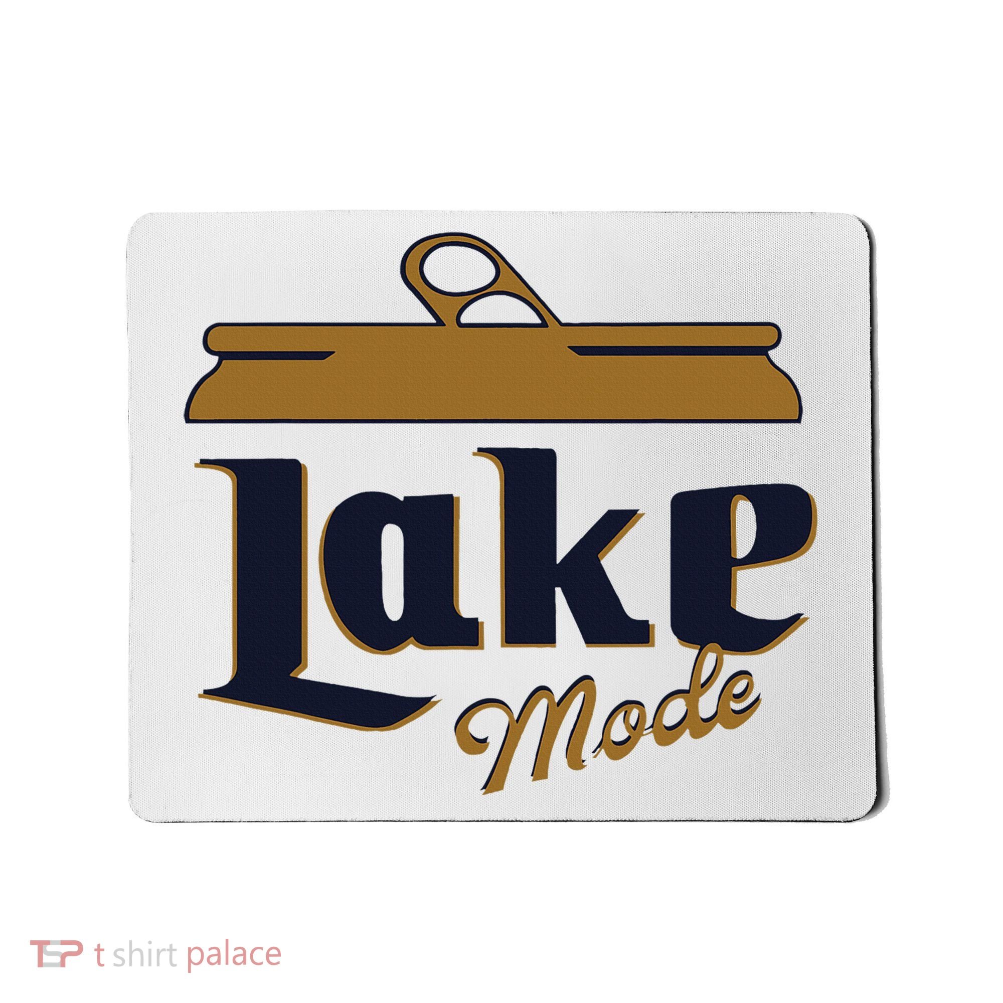 Lake Mode Beer Can Funny Beer Drinking Mousepad