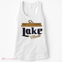 Lake Mode Beer Can Funny Beer Drinking Women's Tank Top thumb 0