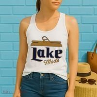 Lake Mode Beer Can Funny Beer Drinking Women's Tank Top thumb 2
