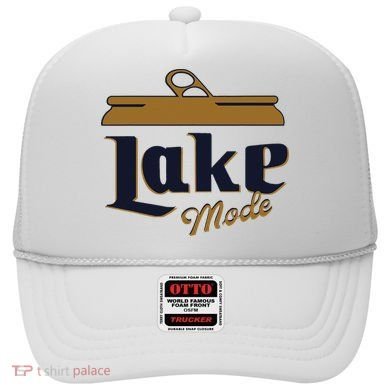 Lake Mode Beer Can Funny Beer Drinking Hat