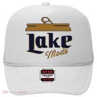 Lake Mode Beer Can Funny Beer Drinking Hat thumb 0