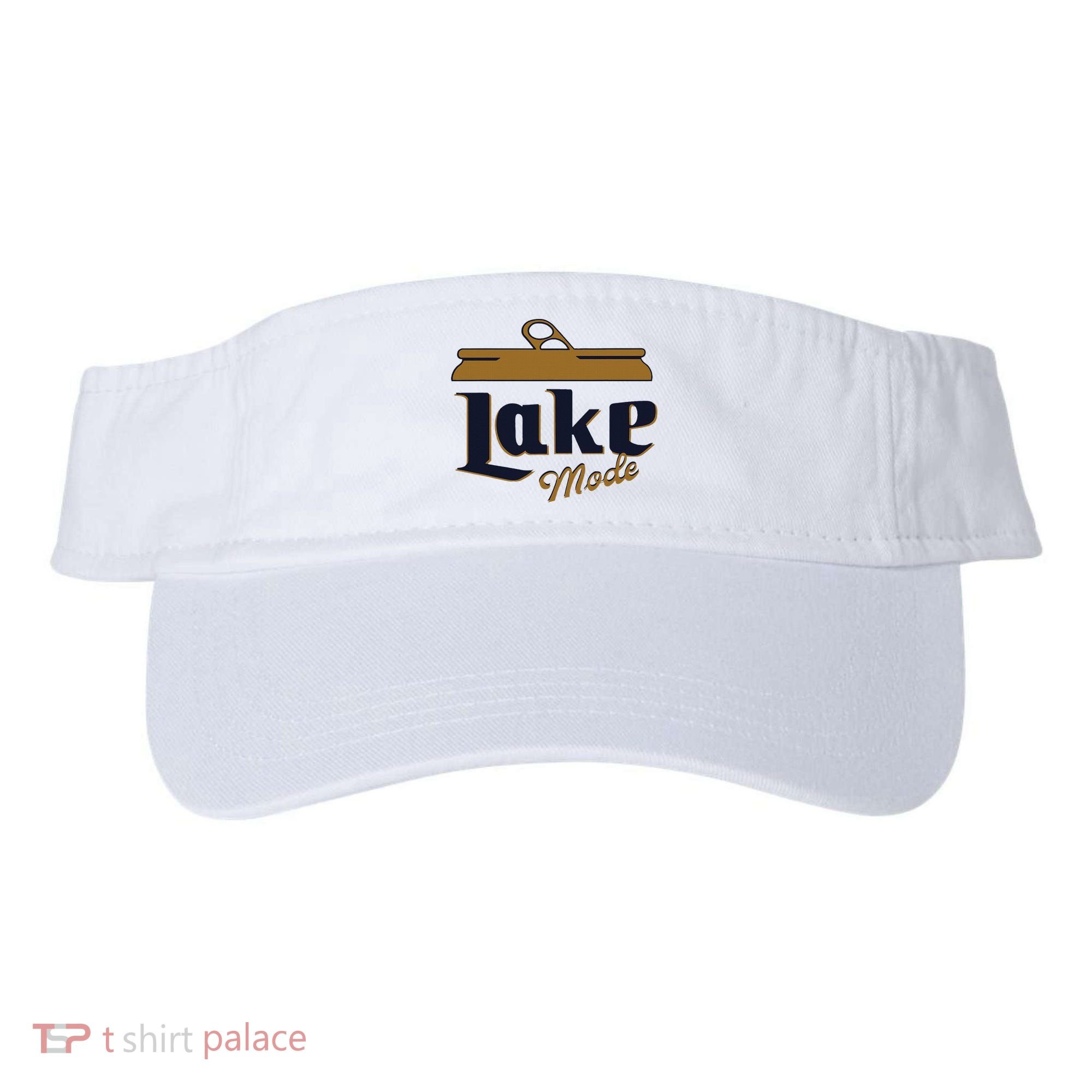Lake Mode Beer Can Funny Beer Drinking Visor
