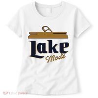 Lake Mode Beer Can Funny Beer Drinking Women's T-Shirt thumb 0