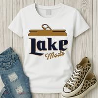 Lake Mode Beer Can Funny Beer Drinking Women's T-Shirt thumb 3