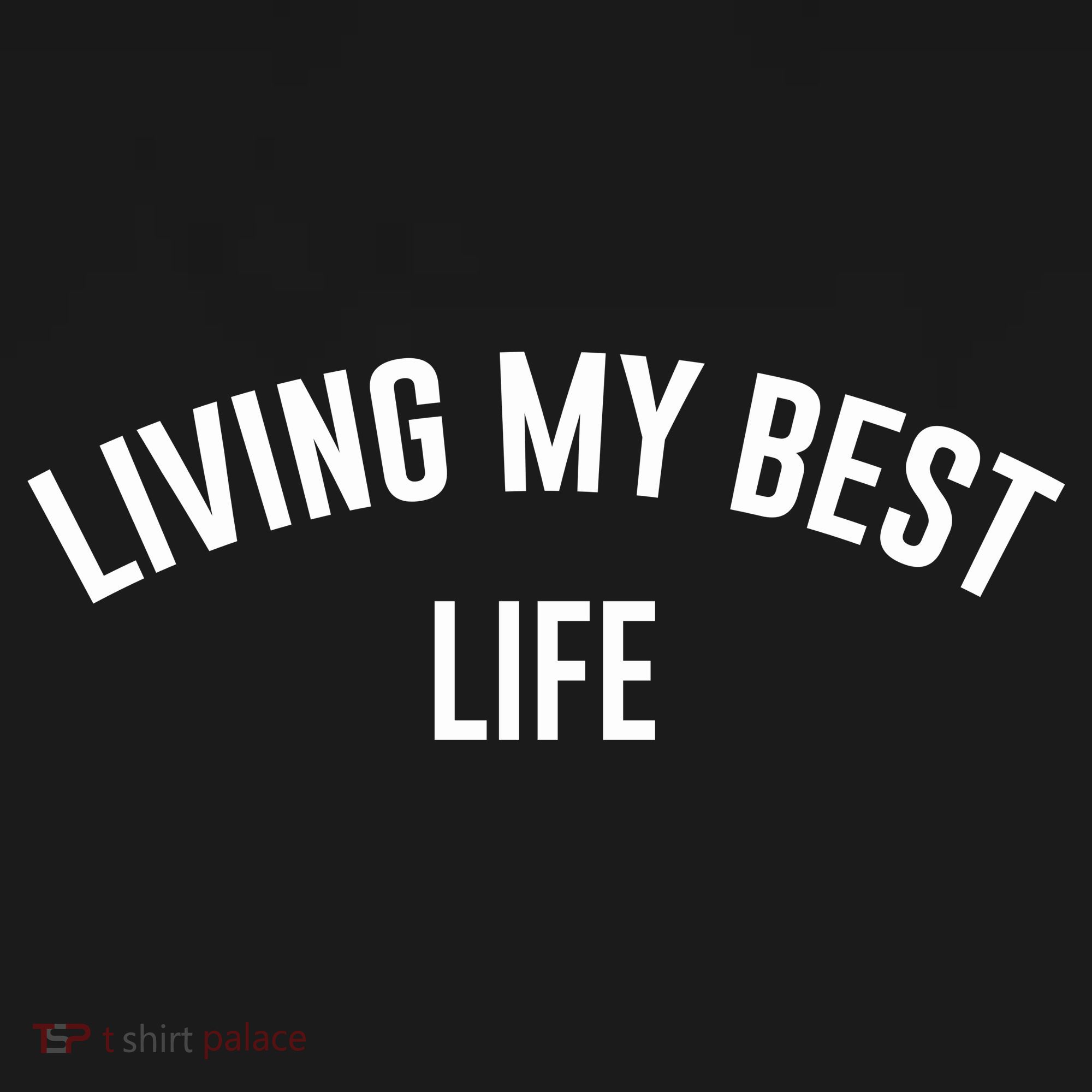 Living My Best Life Positive Ladies Women's Hoodie
