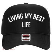 Living My Best Life Positive Ladies Hat thumb 0