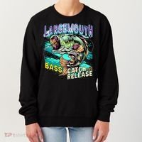 Large Mouth Bass Women's Sweatshirt thumb 0