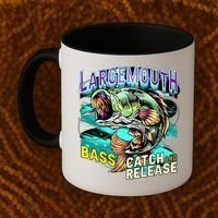 Large Mouth Bass Coffee Mug thumb 2