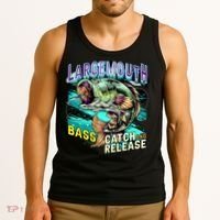 Large Mouth Bass Tank Top thumb 3