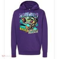 Large Mouth Bass Hoodie thumb 0