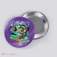 Large Mouth Bass Button thumb 0