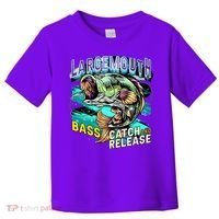 Large Mouth Bass Toddler T-Shirt thumb 0