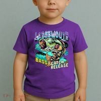 Large Mouth Bass Toddler T-Shirt thumb 2