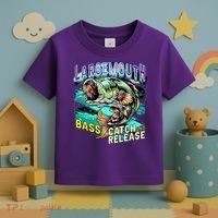 Large Mouth Bass Toddler T-Shirt thumb 3