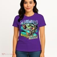 Large Mouth Bass Women's T-Shirt thumb 4