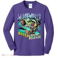 Large Mouth Bass Kids Long Sleeve Shirt thumb 0