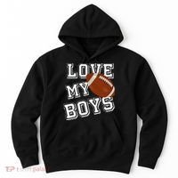 Love My Boys Cute Football Hoodie thumb 0