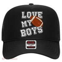 Love My Boys Cute Football Hat thumb 0