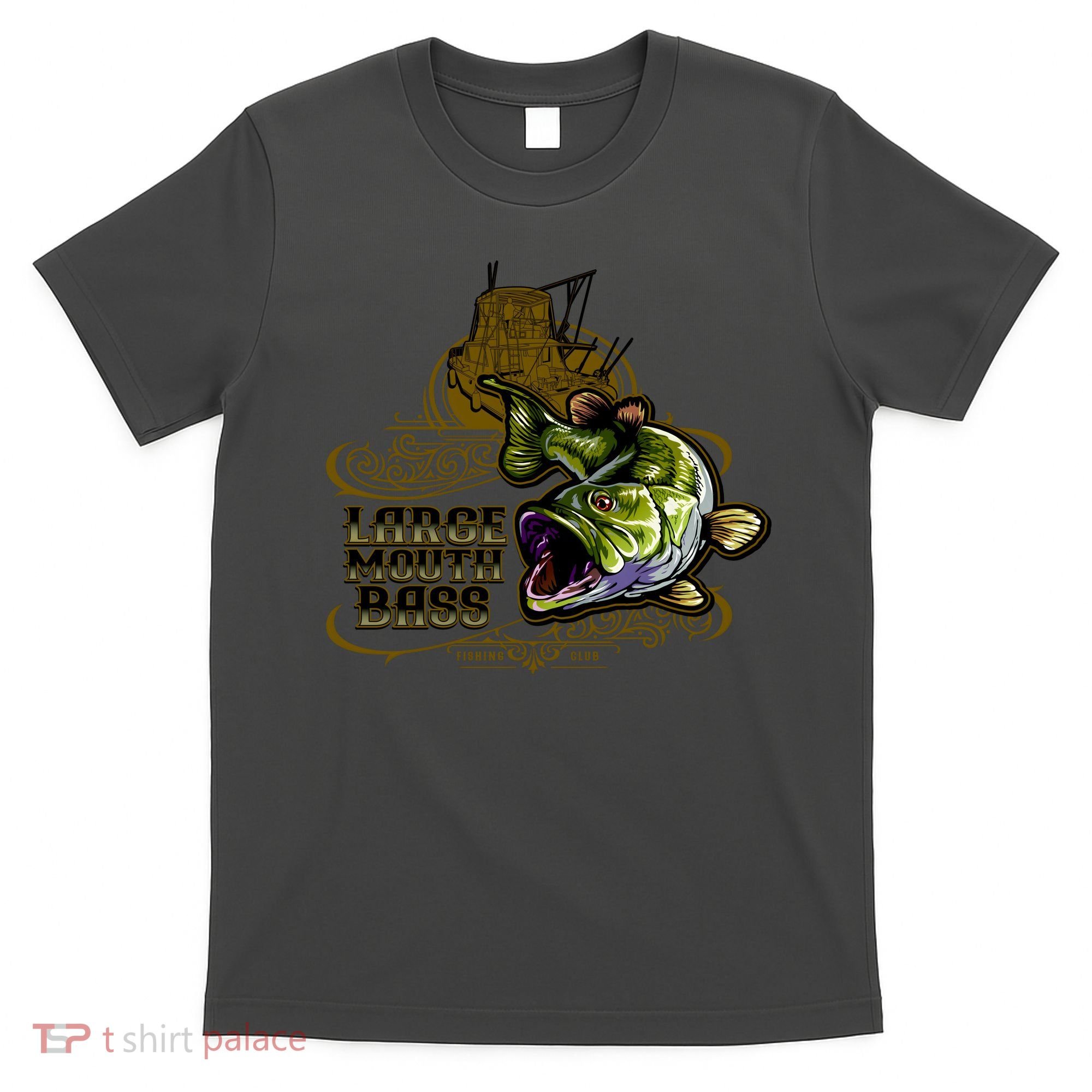 Large Mouth Bass Vintage T-Shirt