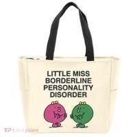 Little Miss Borderline Personality Disorder Tote Bag thumb 0
