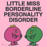 Little Miss Borderline Personality Disorder Coaster thumb 2