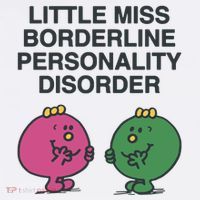 Little Miss Borderline Personality Disorder Mousepad thumb 1