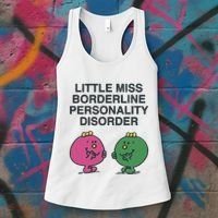 Little Miss Borderline Personality Disorder Women's Tank Top thumb 3