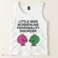 Little Miss Borderline Personality Disorder Tank Top thumb 2