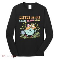 Little Miss Crazy Plant Lady Plant Mom Plant Lover Gardening Long Sleeve Shirt thumb 0