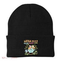 Little Miss Crazy Plant Lady Plant Mom Plant Lover Gardening Beanie thumb 0