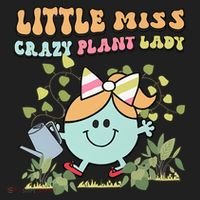 Little Miss Crazy Plant Lady Plant Mom Plant Lover Gardening Beanie thumb 2