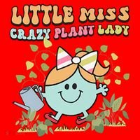 Little Miss Crazy Plant Lady Plant Mom Plant Lover Gardening Santa Hat thumb 1