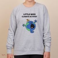 Little Miss Climate Activist Women's Sweatshirt thumb 0