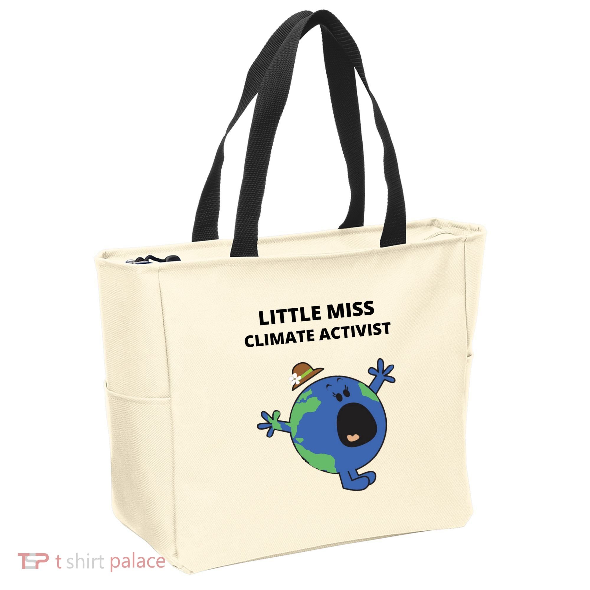 Little Miss Climate Activist Tote Bag