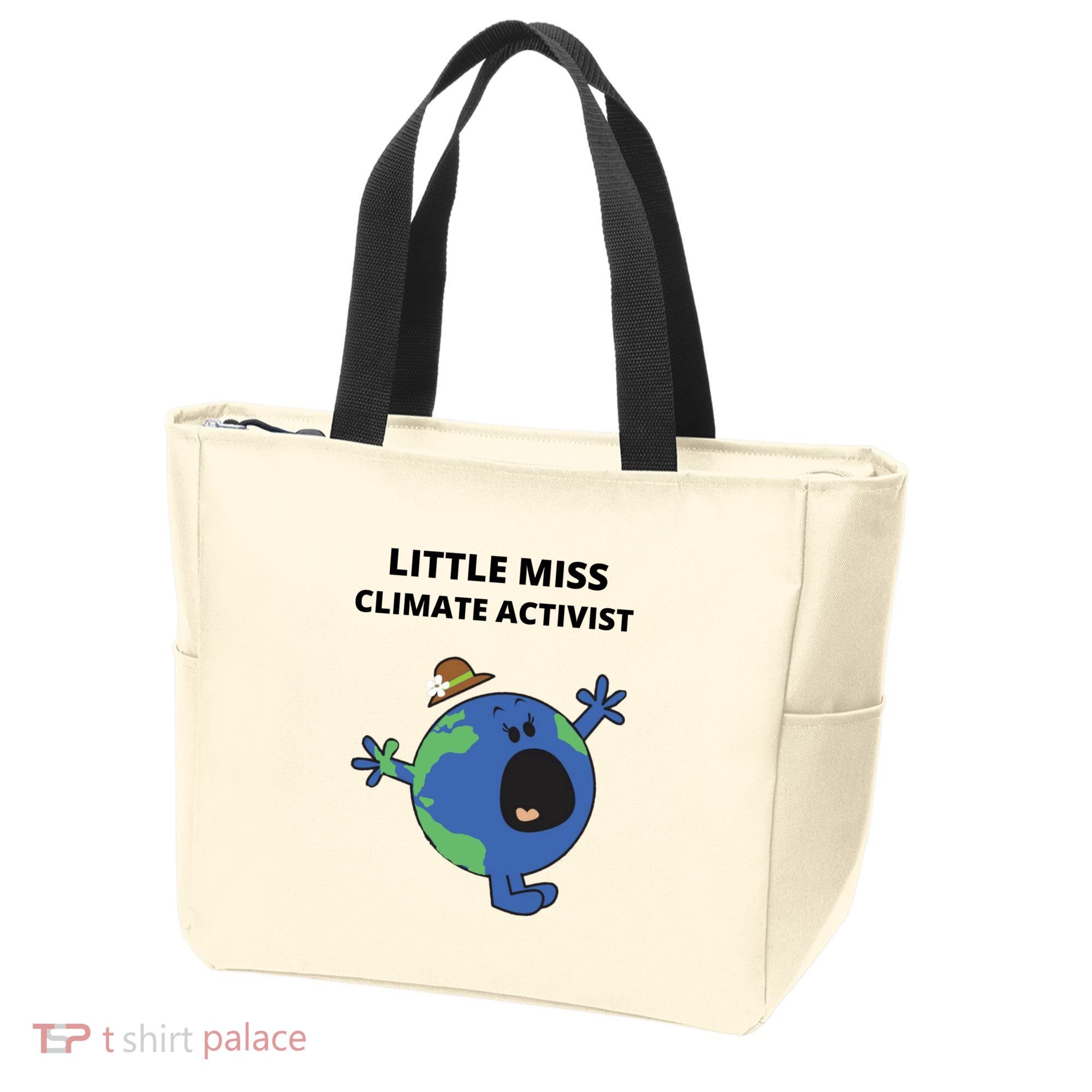 Little Miss Climate Activist Tote Bag