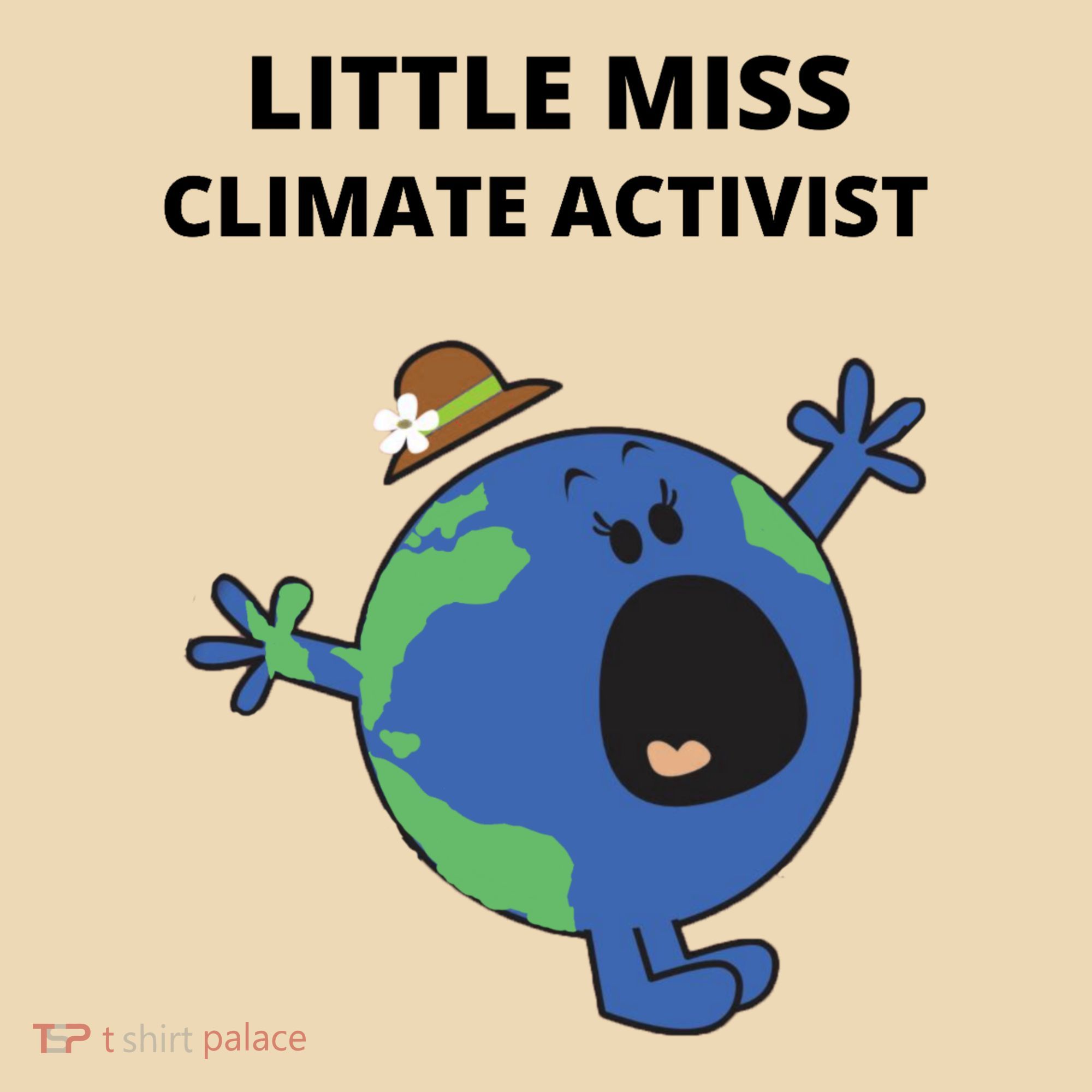 Little Miss Climate Activist Tote Bag