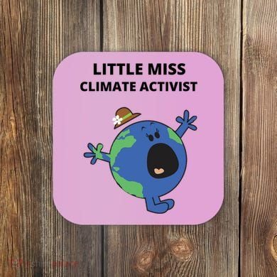 Little Miss Climate Activist Coaster