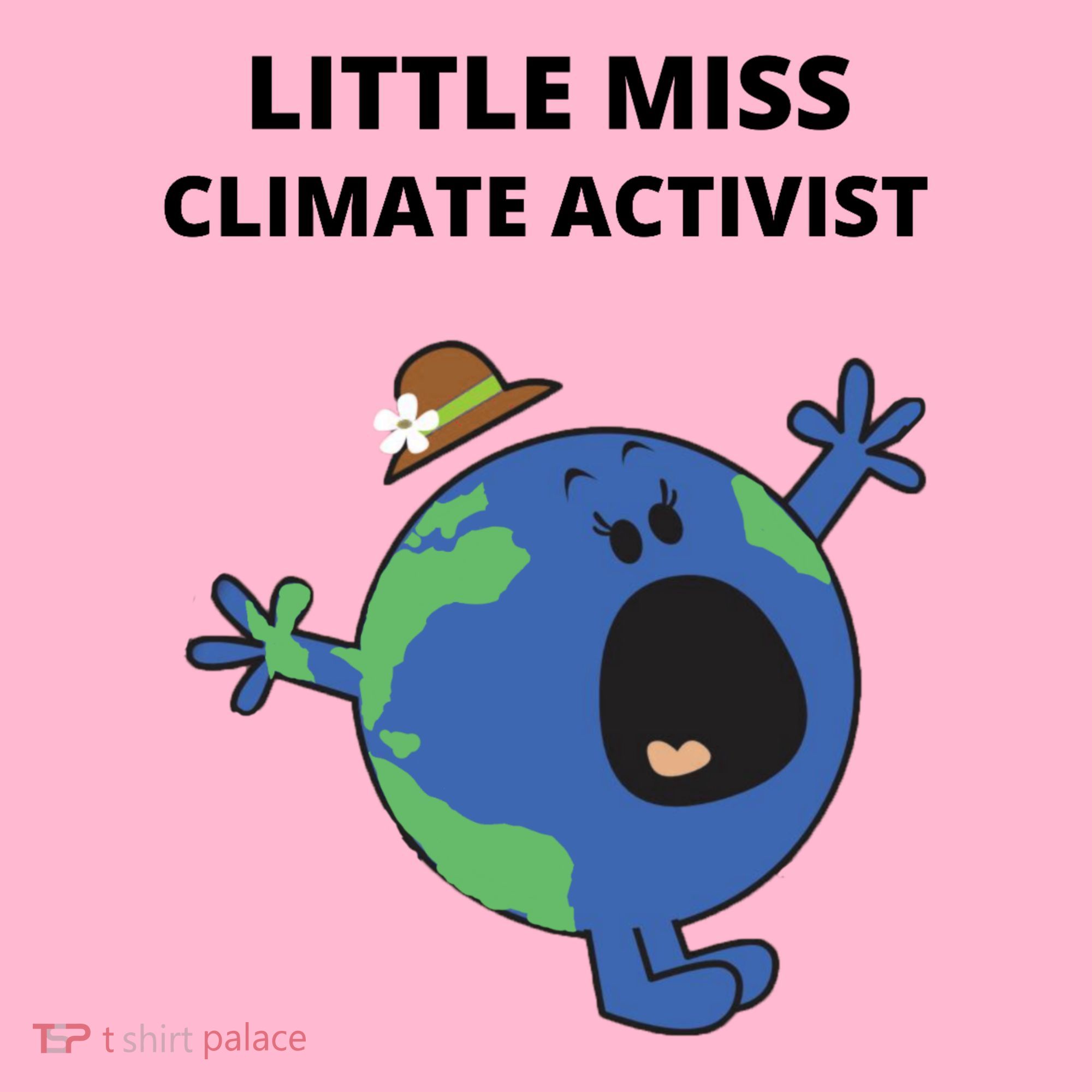 Little Miss Climate Activist Baby Long Sleeve Bodysuit
