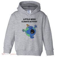 Little Miss Climate Activist Toddler Hoodie thumb 0
