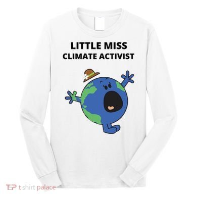Little Miss Climate Activist Long Sleeve Shirt