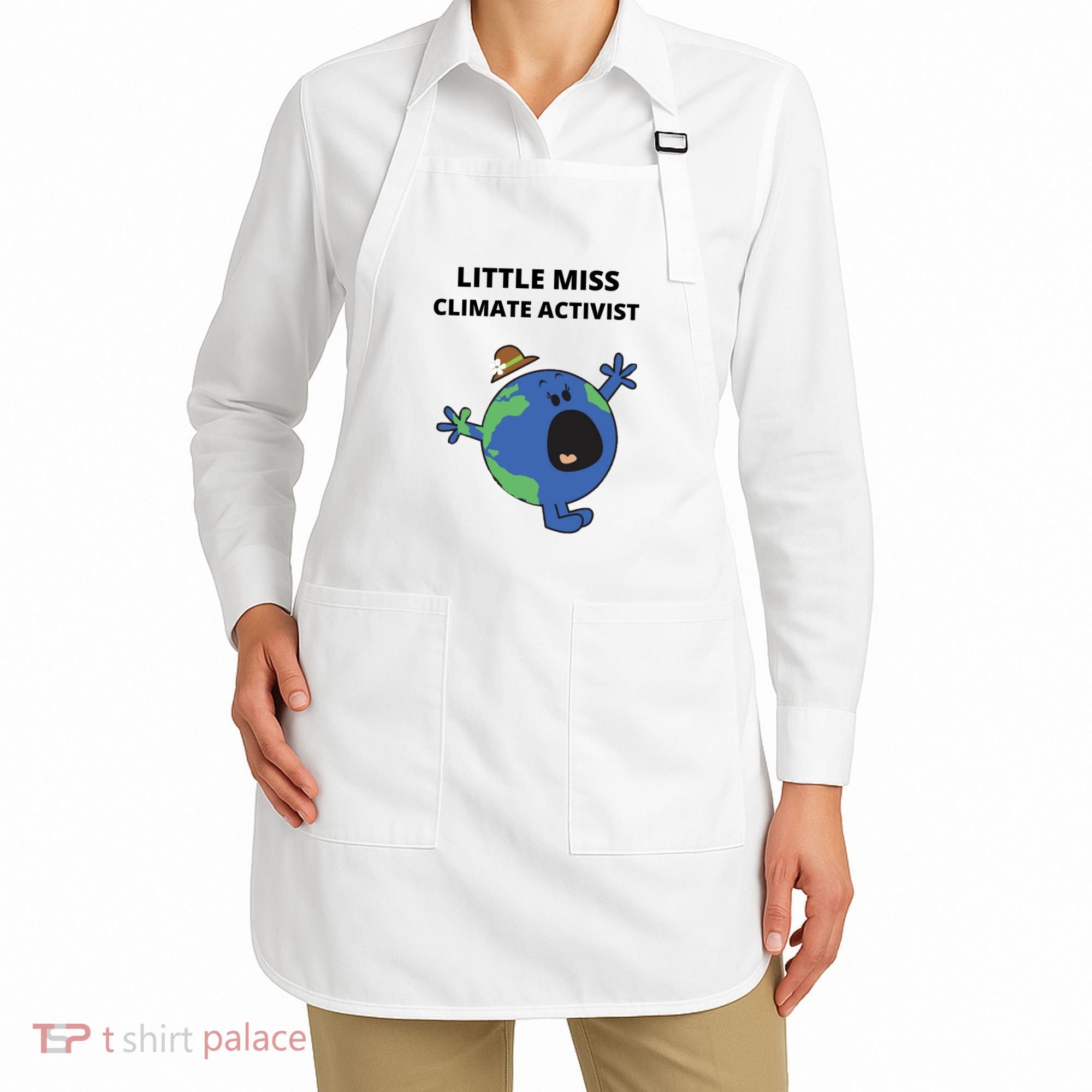 Little Miss Climate Activist Apron
